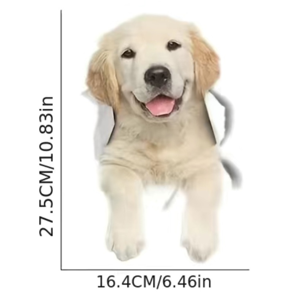 🛍️5/💲20🛍️ Large vinyl puppy dog sticker - Picture 2 of 5